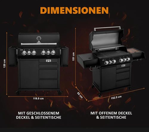 BURNHARD Big EARL Gasgrill